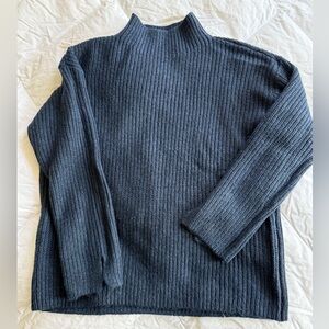 loft navy blue sweater